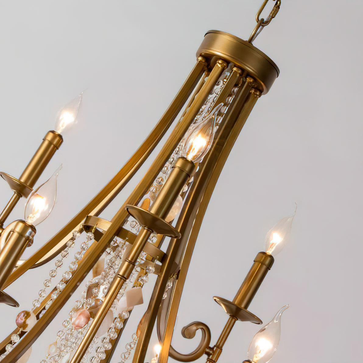 Tatum Lu x Shell Crystal Chandelier