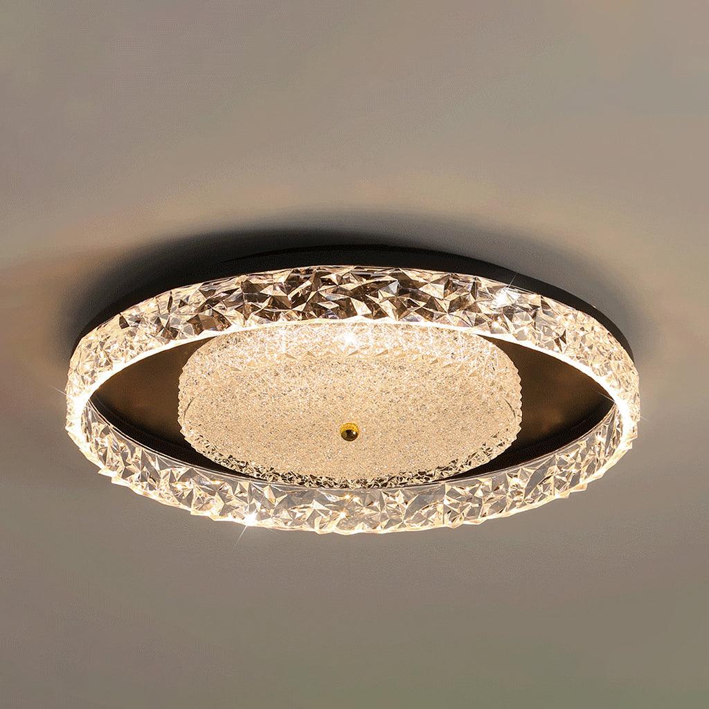 Crystal Embedded Ceiling Light