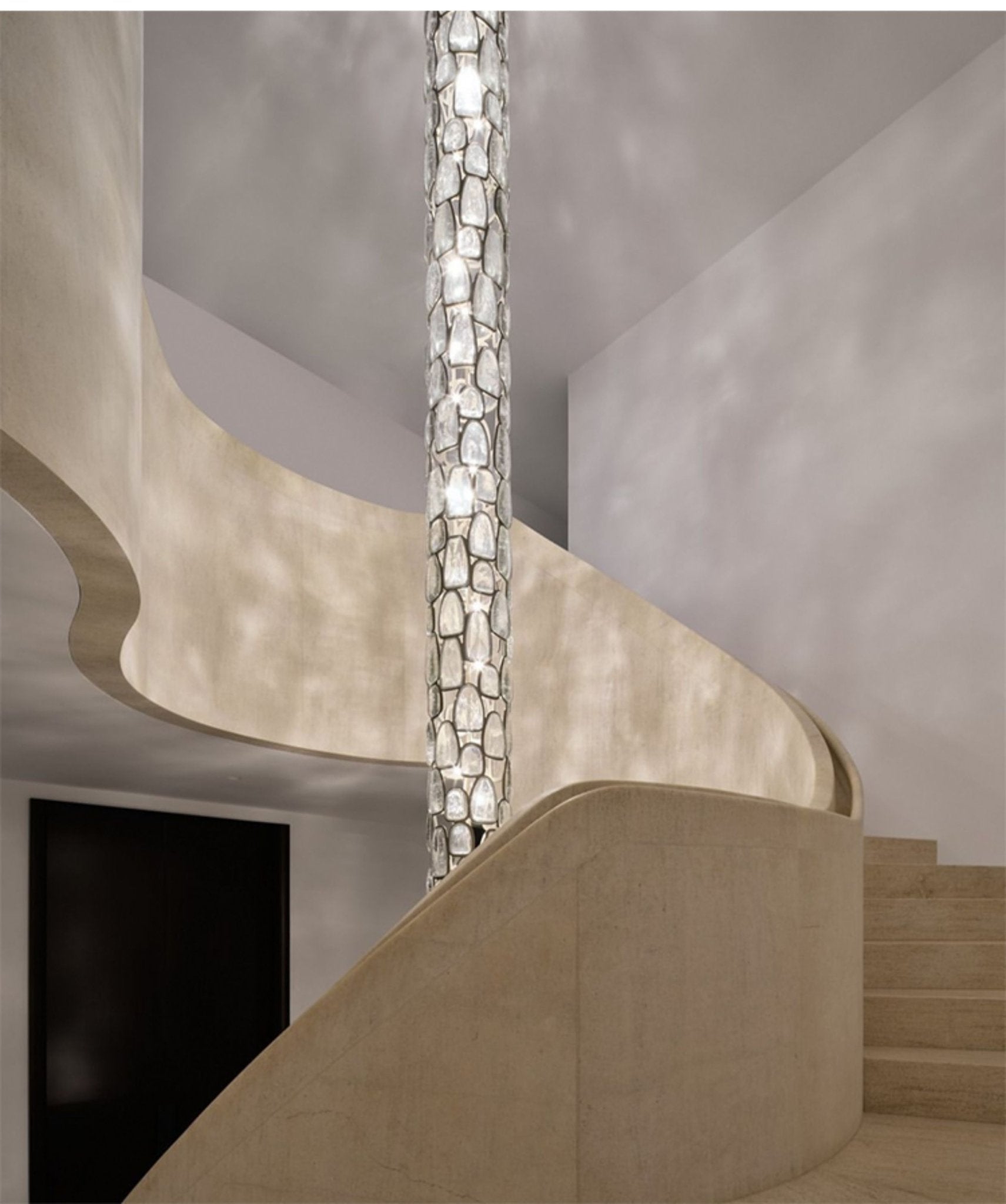 Crystal Mosaic Chandelier