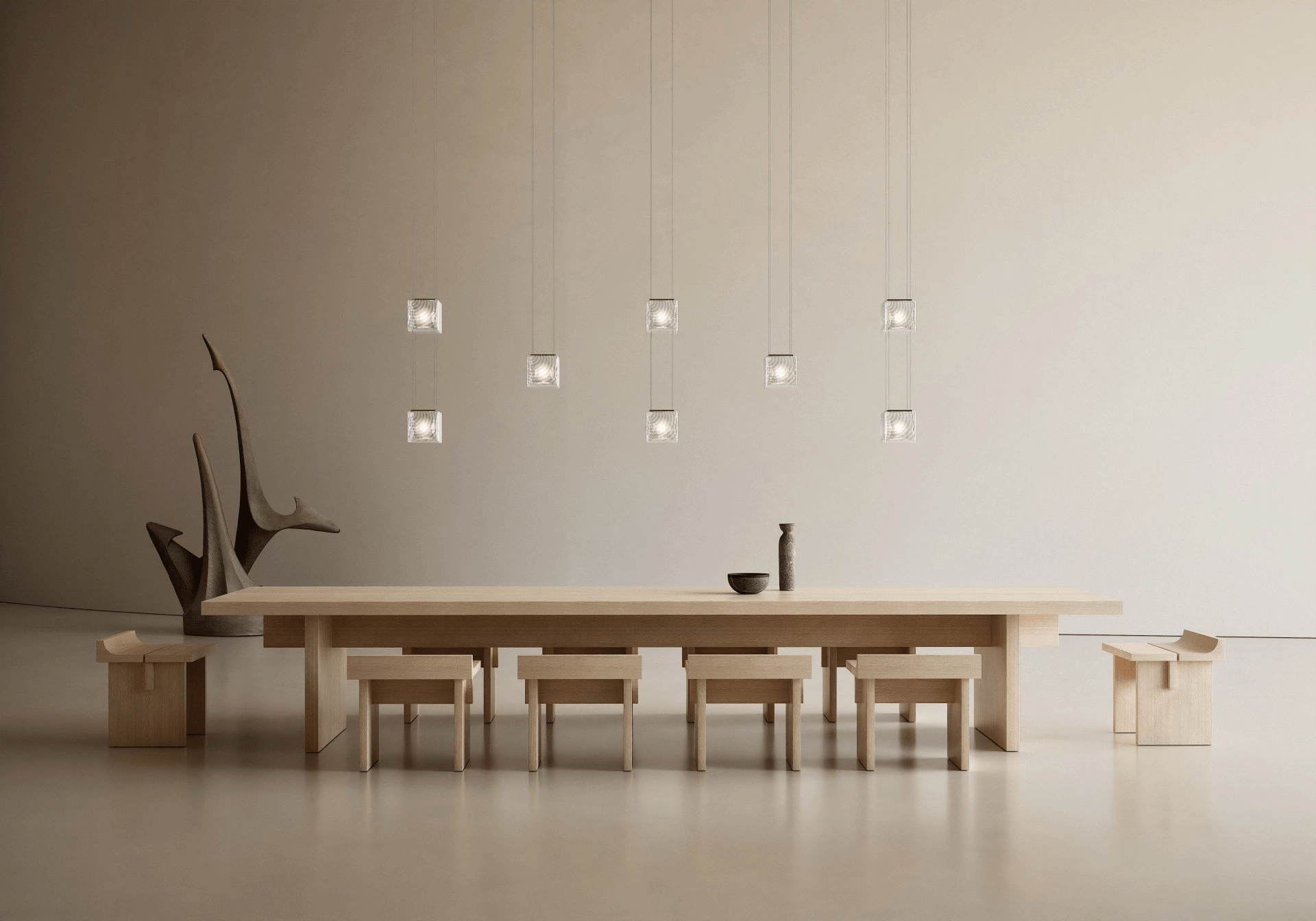 Crystal Pixels Customizable Chandelier