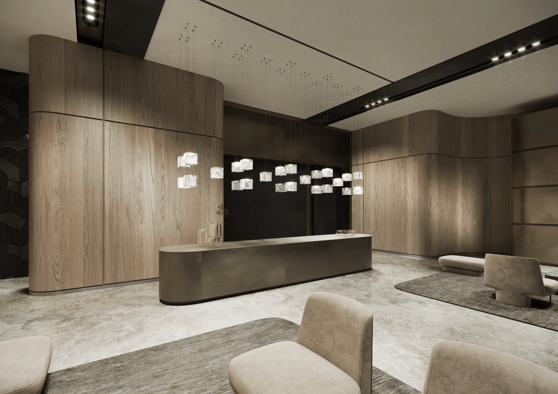 Crystal Pixels Customizable Chandelier