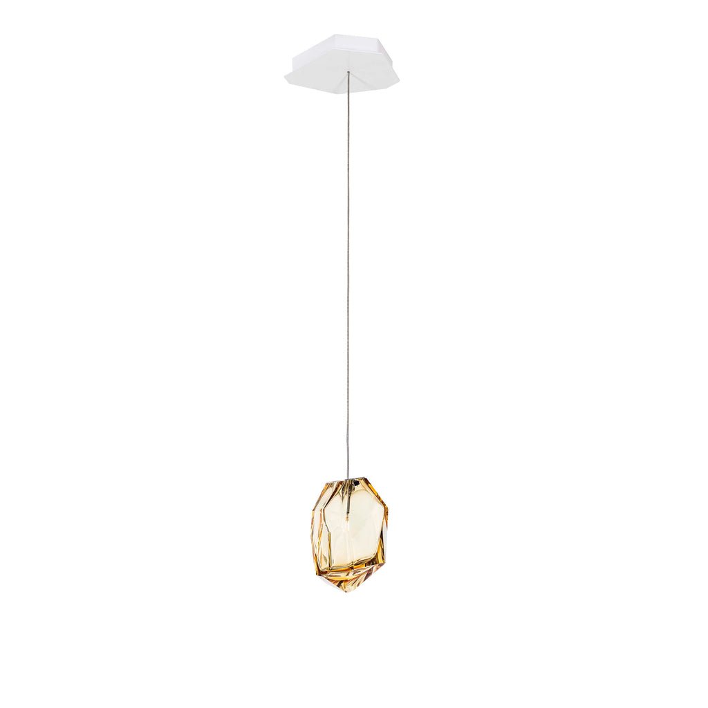 Crystal Rock Cluster Chandelier