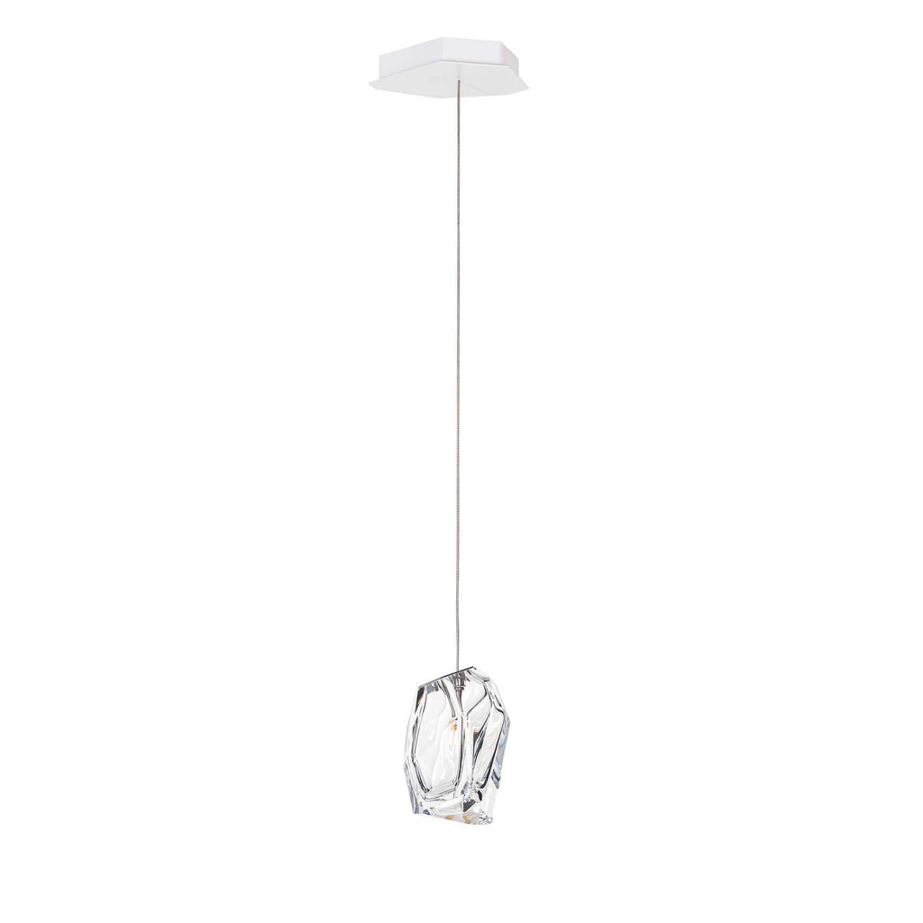 Crystal Rock Cluster Chandelier