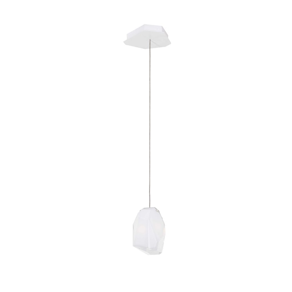 Crystal Rock Cluster Chandelier