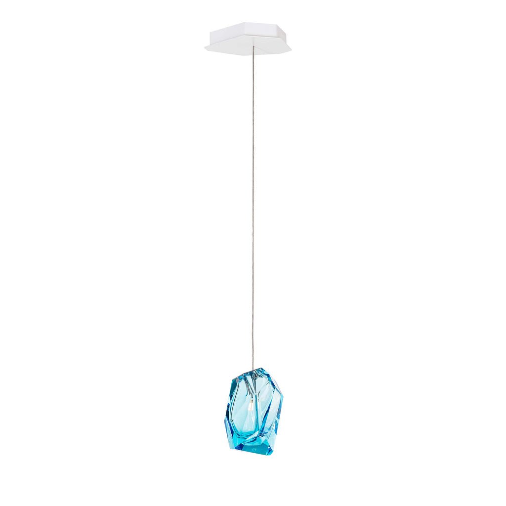 Crystal Rock Cluster Chandelier