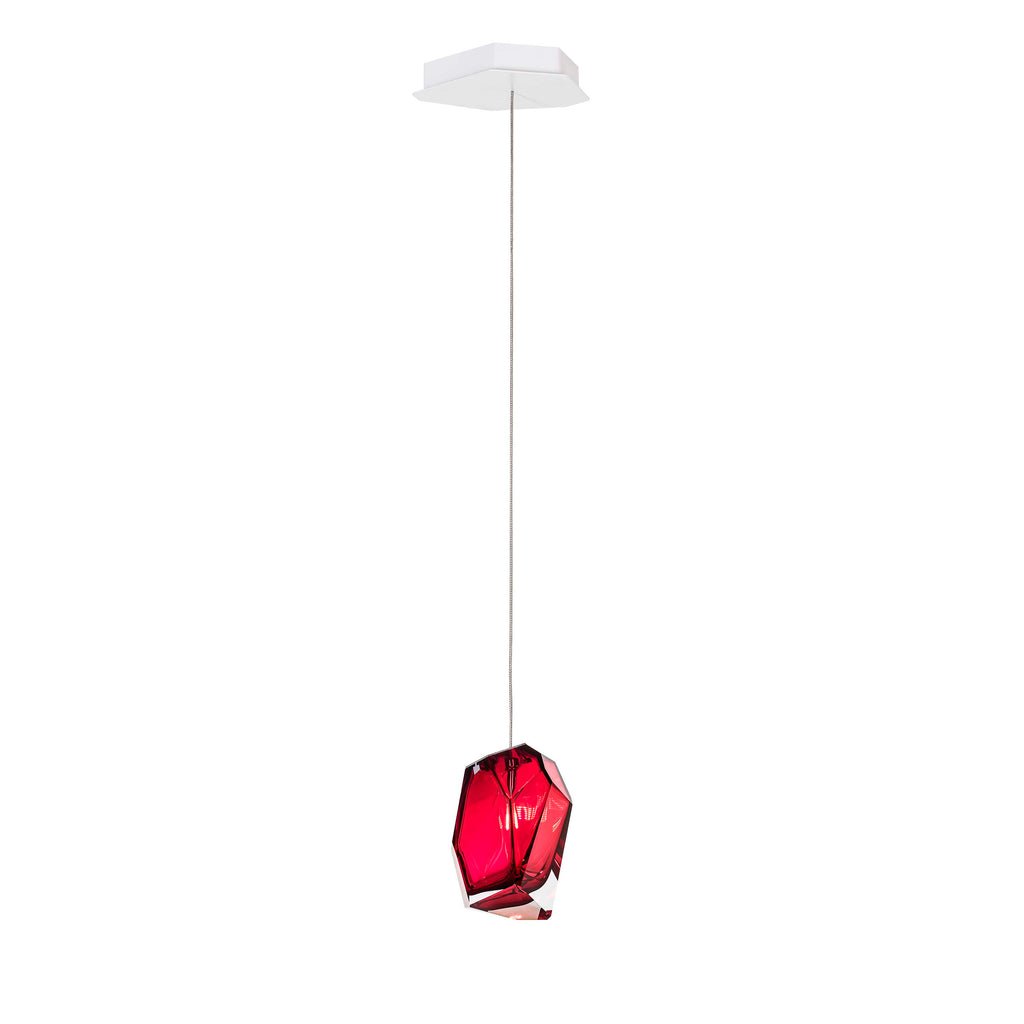 Crystal Rock Cluster Chandelier