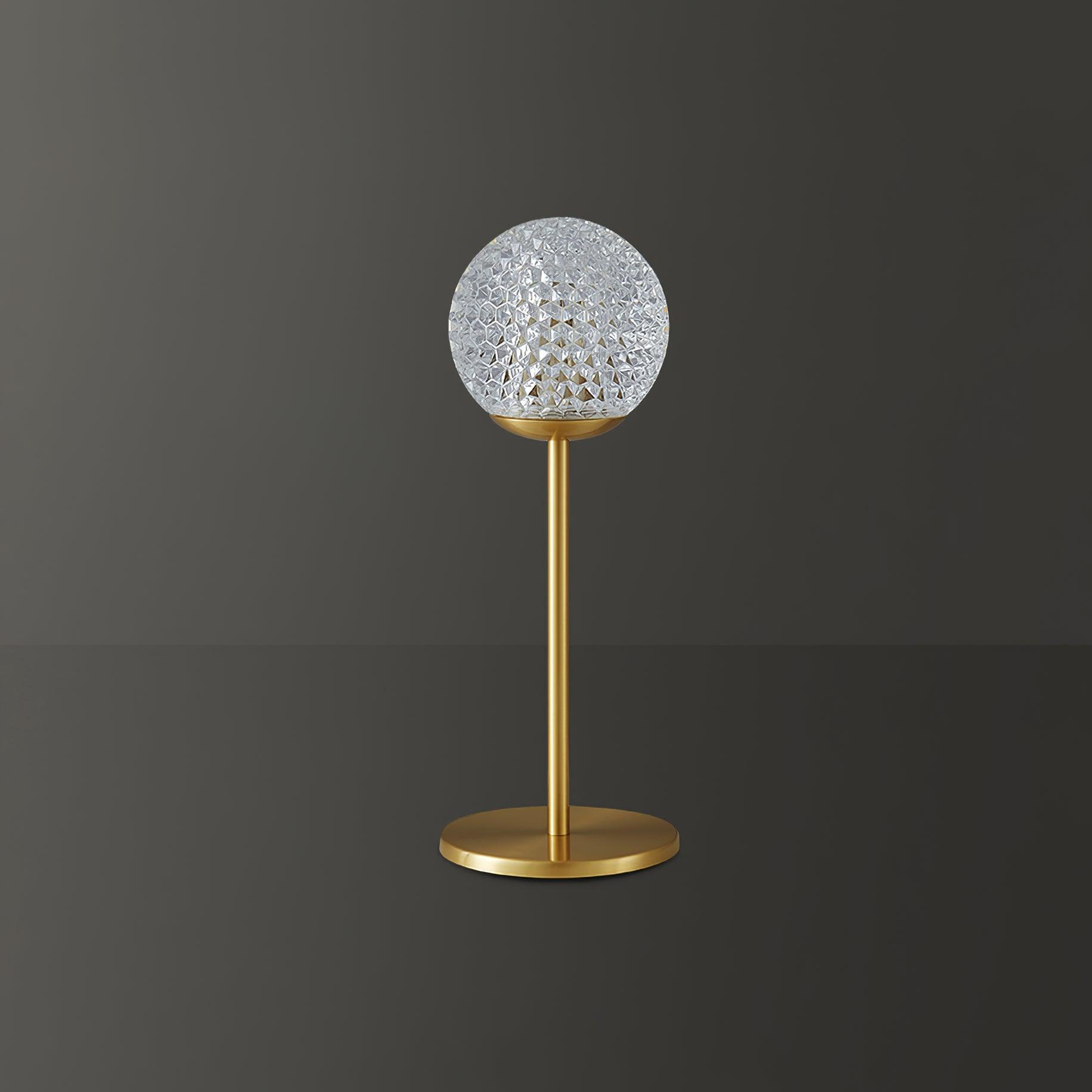 Crystal Tealight Table Light, Bedside Table Lamp, detail 9