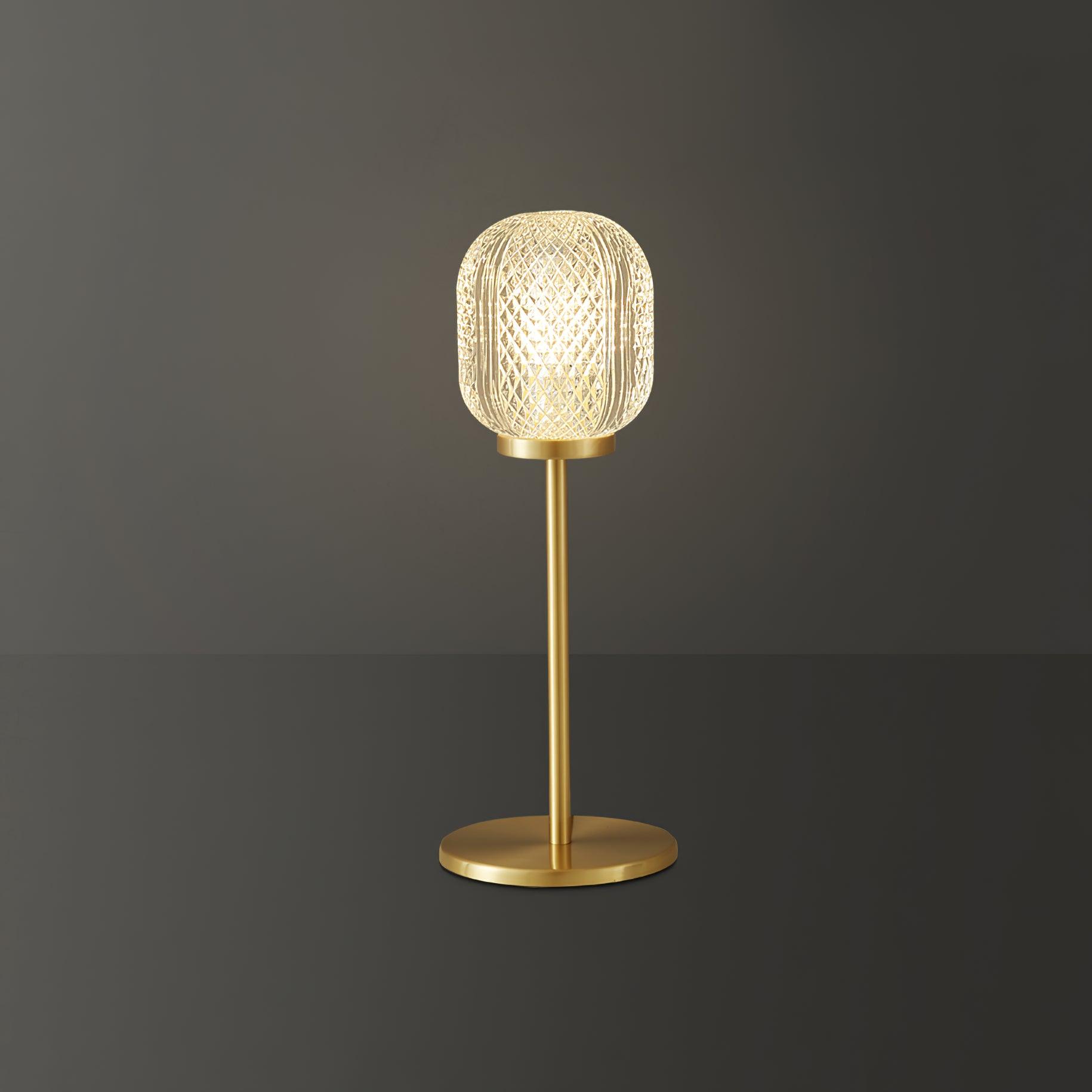 Crystal Tealight Table Light, Bedside Table Lamp, detail 10