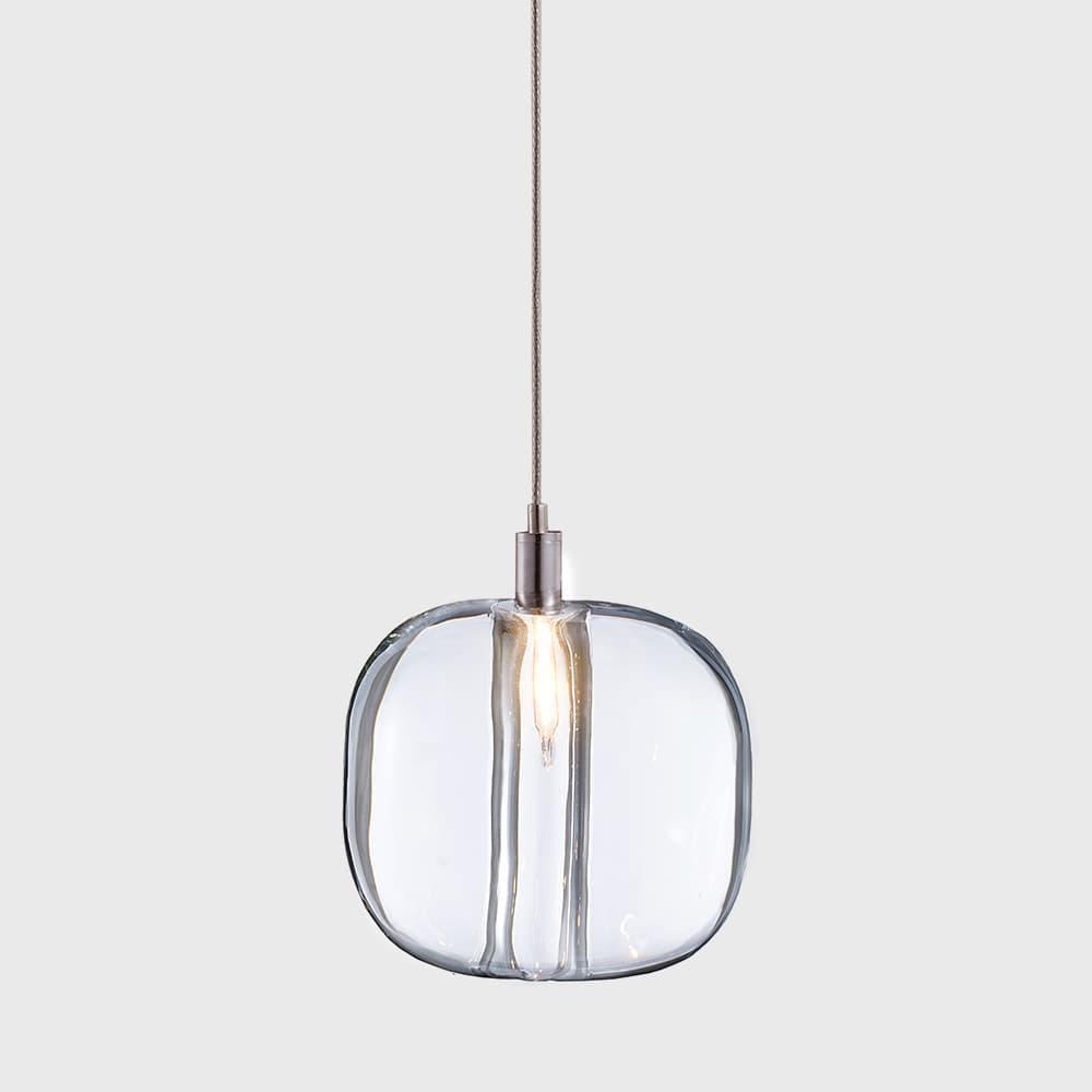 Cubie Suspension Brushed Brass Base