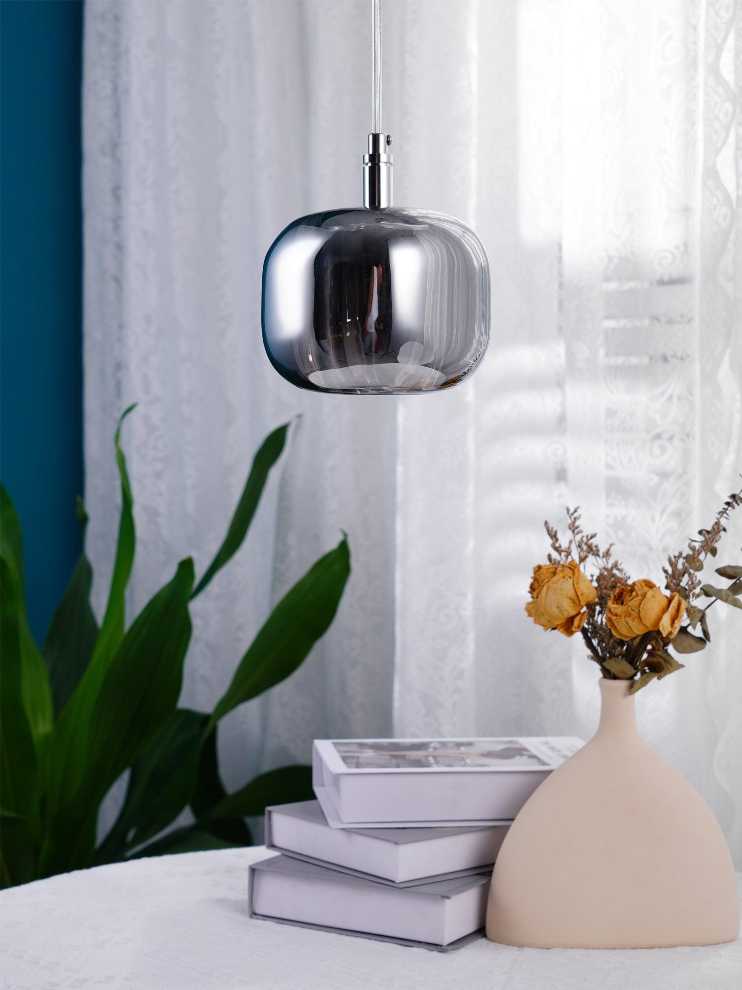Cubie Suspension Brushed Brass Base