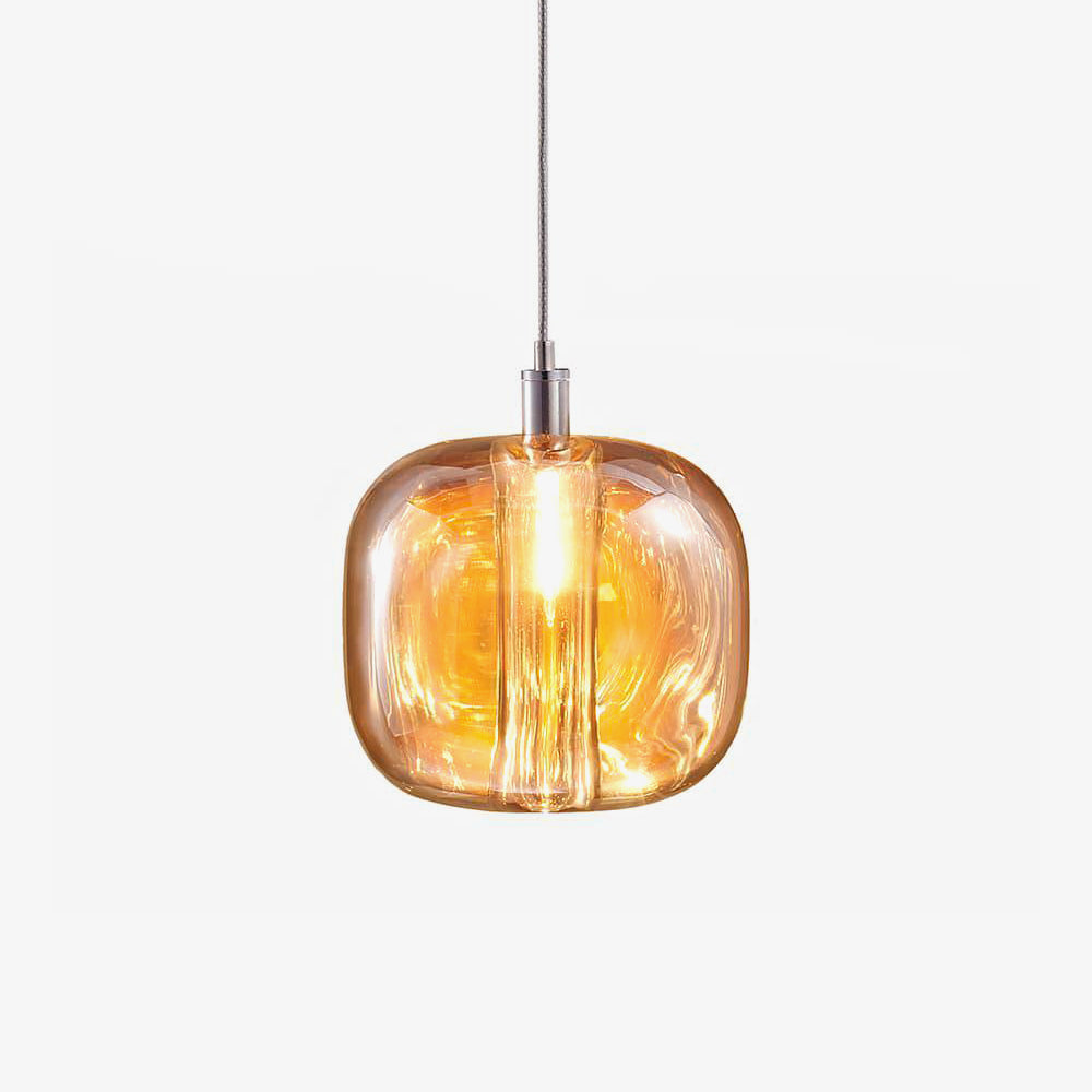 Cubie Suspension Brushed Brass Base