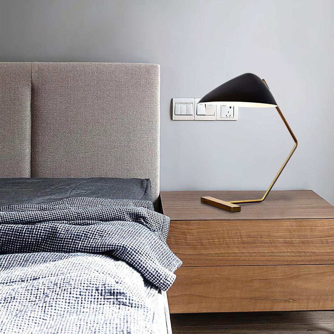 Curvilinear Mid-Century Table Lamp 18.1