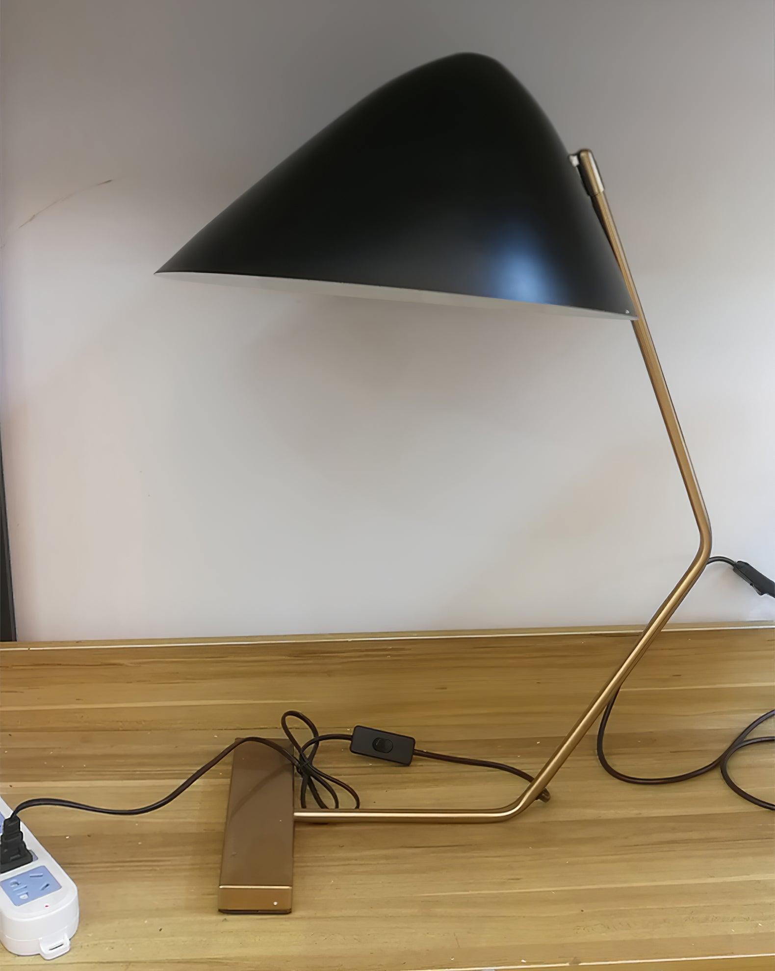 Curvilinear Mid-Century Table Lamp 18.1