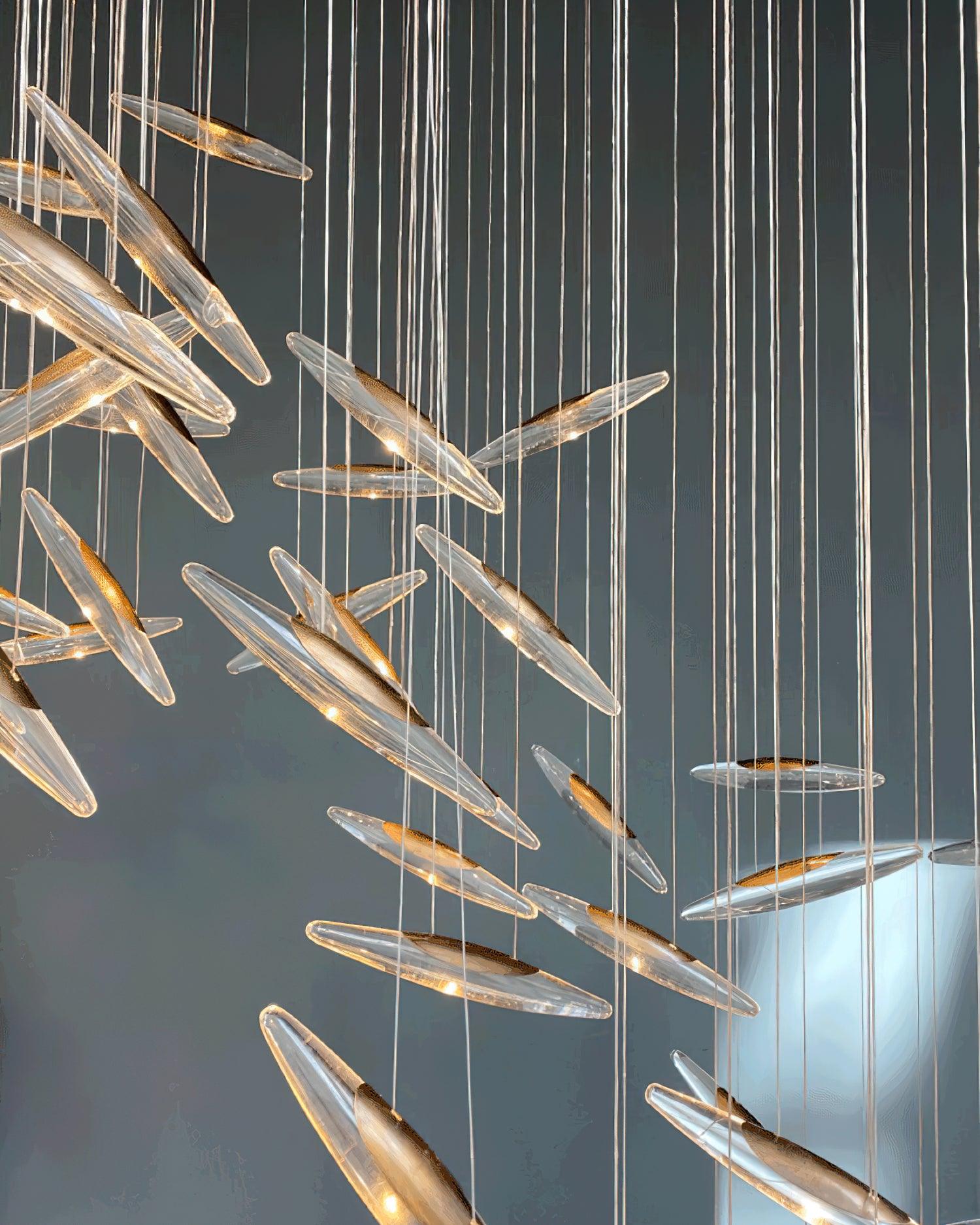 DIY Moonlight Whispers Chandelier