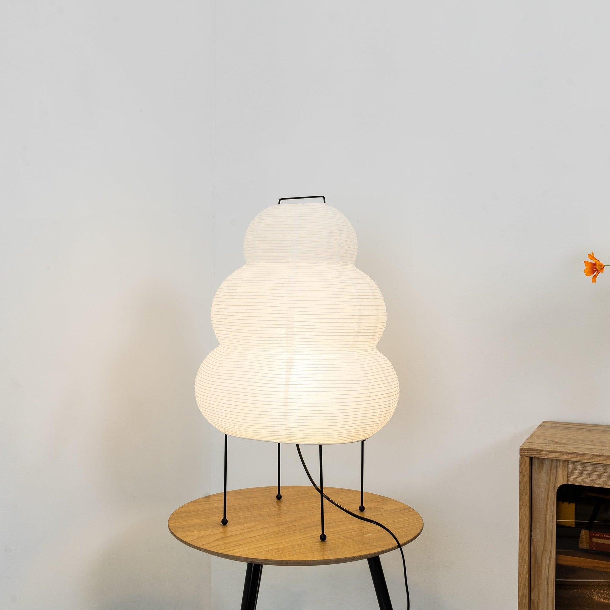 Washi Paper Table Light, Bedside Table Lamp, detail 73