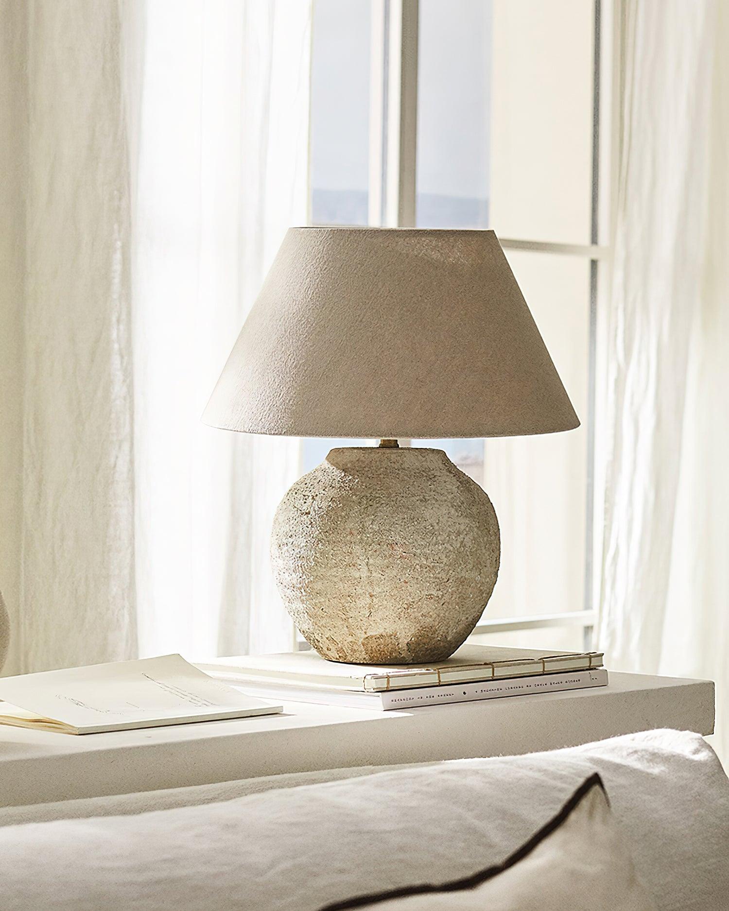 Desert Sand Table Lamp 16.5