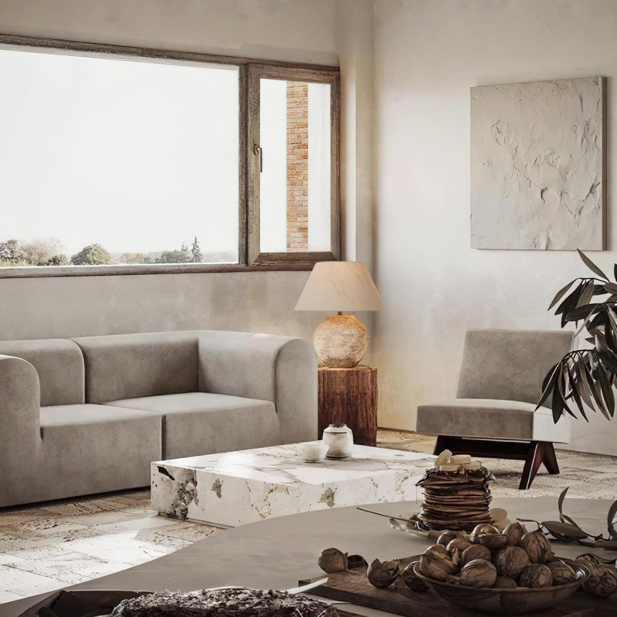 Desert Sand Table Lamp 16.5