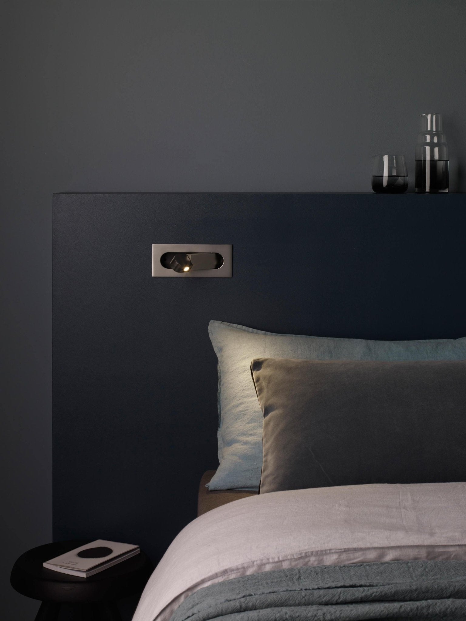 Contemporary LED Reading Light Bedside Reading Light, Hardwired Wall Sconce, detail 18