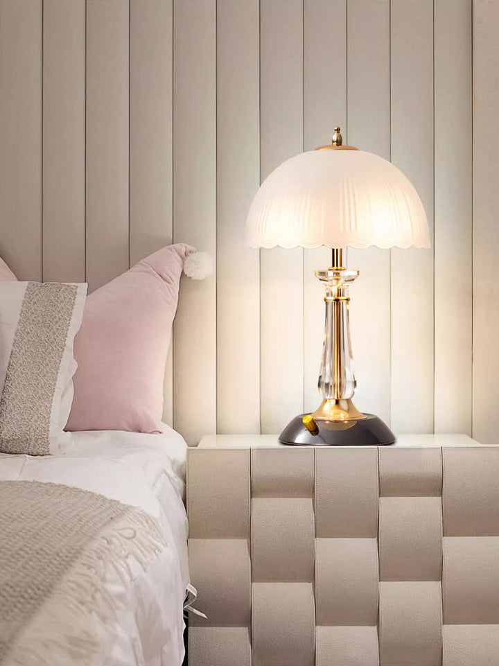 Domed Glass Table Light 9.8