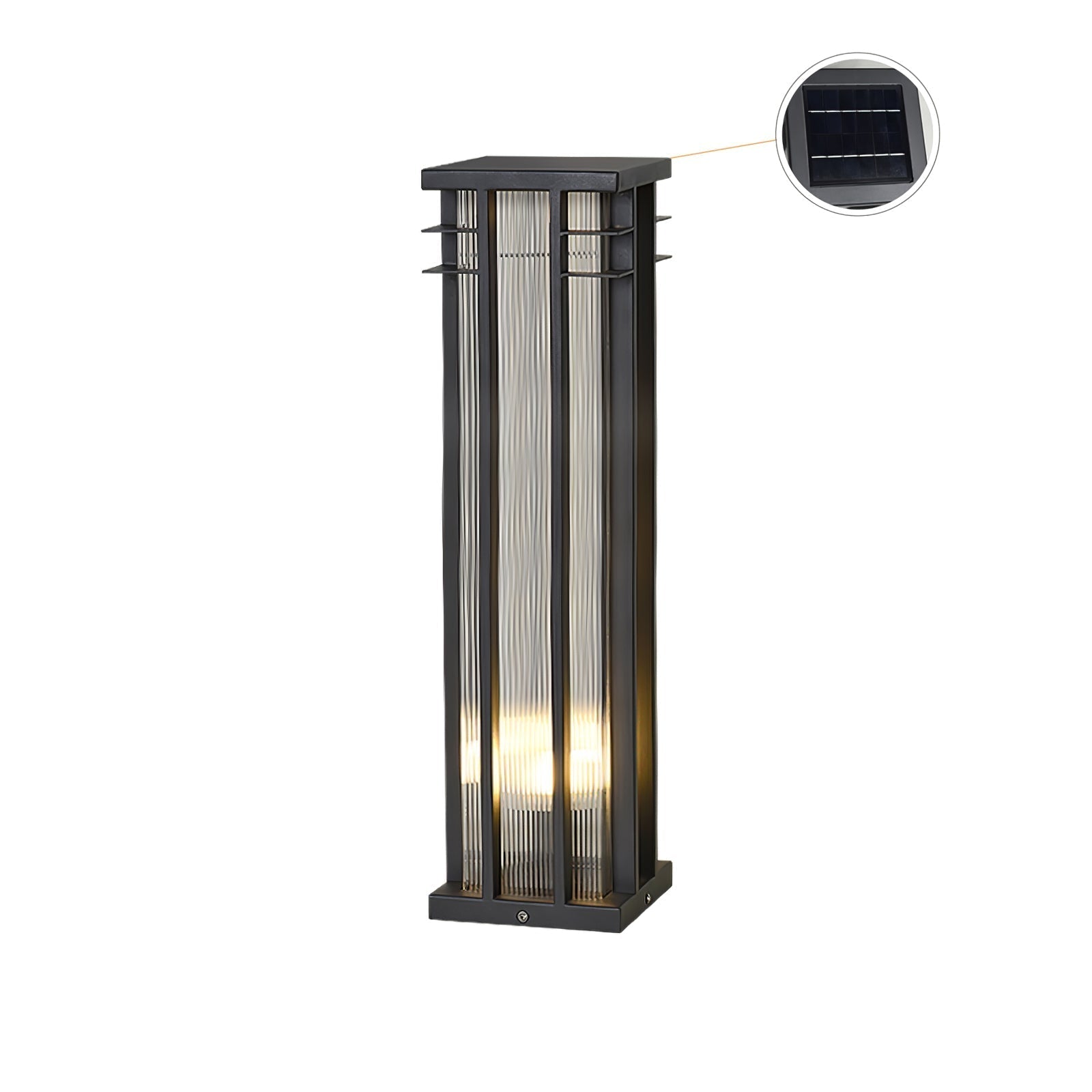 Double Axis Outdoor Post Floor Lamp