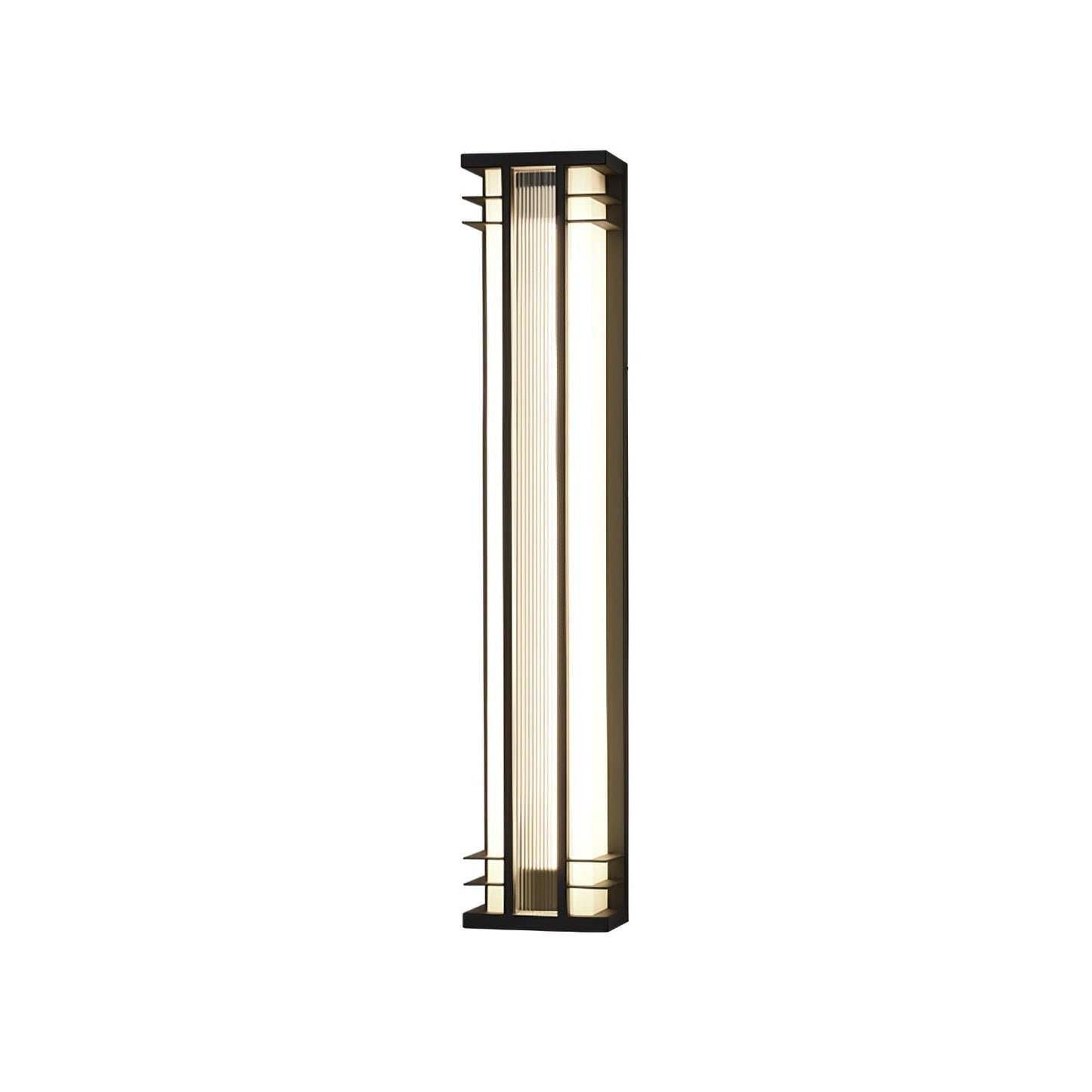 Double Axis Exterior Wall Light - L 16cm x W 12cm x H 35cm Stainless steel, Outdoor Wall Light, detail 33