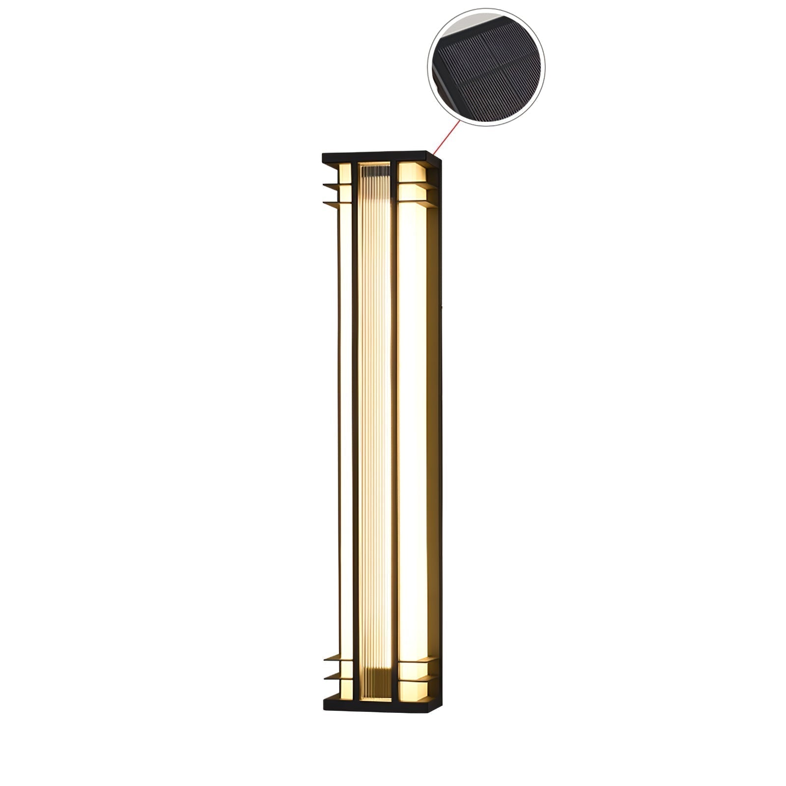 Double Axis Exterior Wall Light - L 6.3 x W 4.7 x H 13.8 Stainless steel, Outdoor Wall Light, detail 36