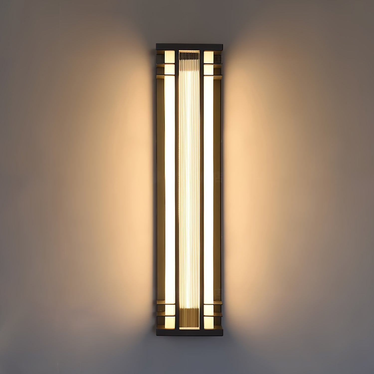 Double Axis Exterior Wall Light - L 6.3 x W 4.7 x H 13.8 Stainless steel, Outdoor Wall Light, detail 12