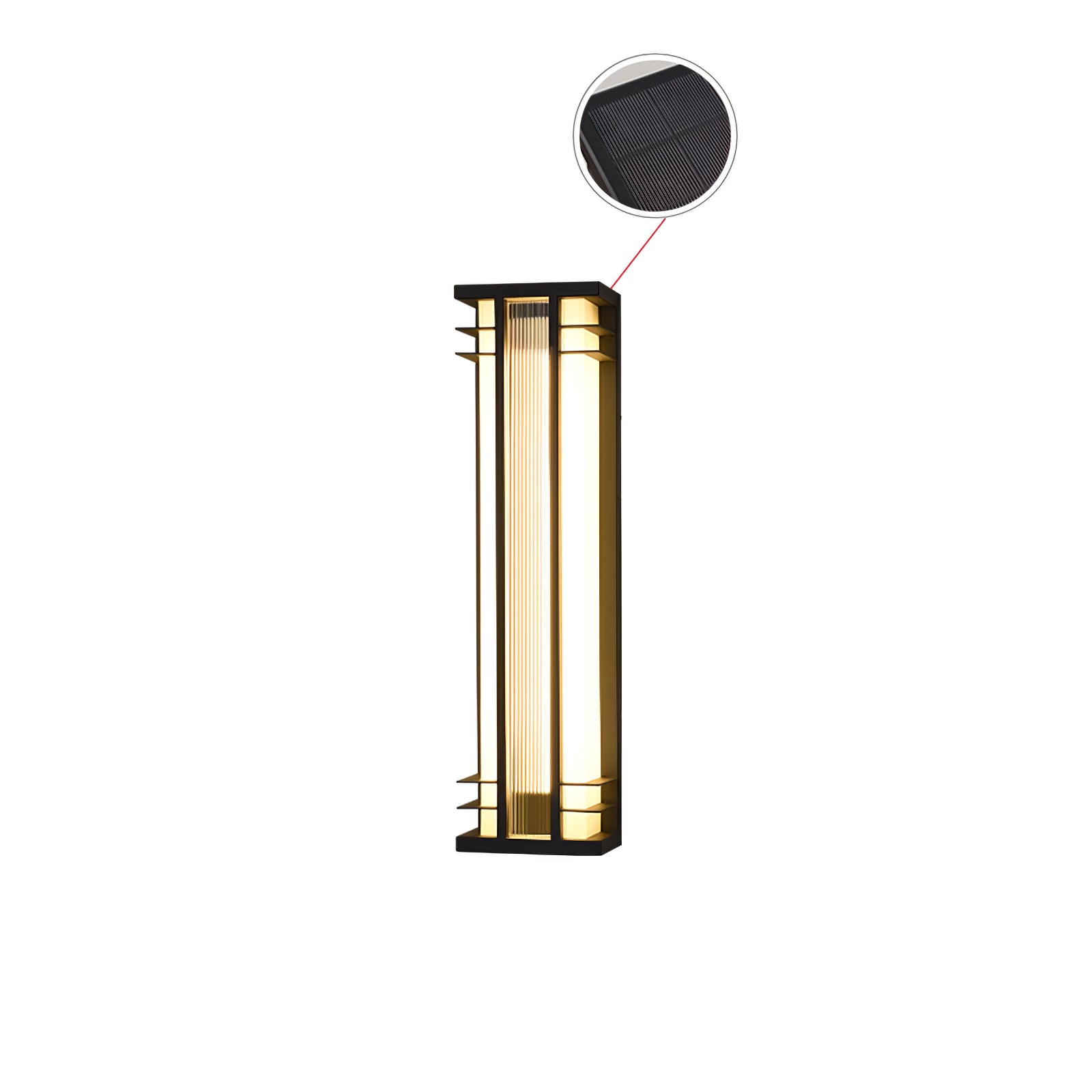 Double Axis Exterior Wall Light - L 6.3 x W 4.7 x H 13.8 Stainless steel, Outdoor Wall Light, detail 34