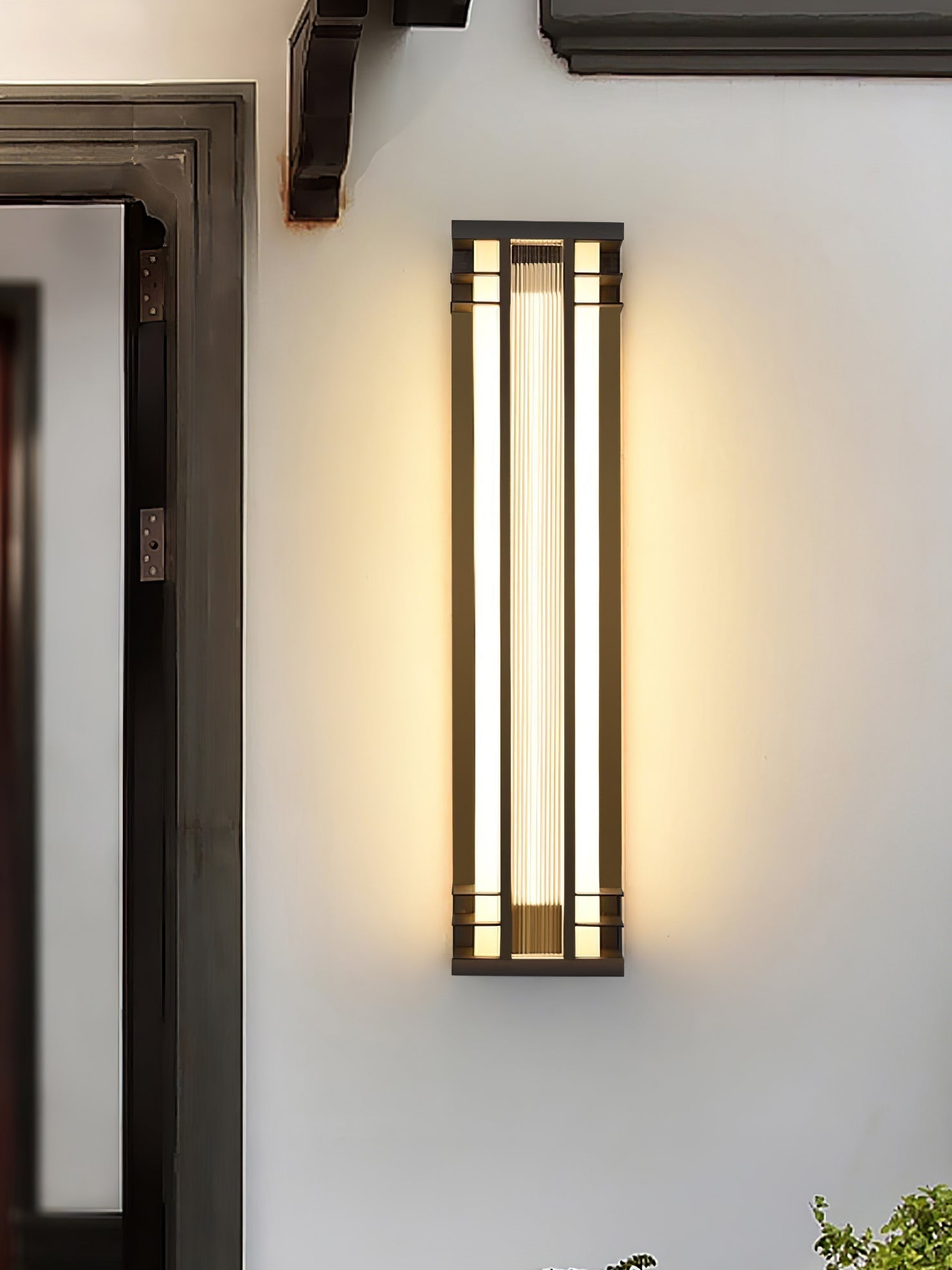 Double Axis Exterior Wall Light - L 6.3 x W 4.7 x H 13.8 Stainless steel, Outdoor Wall Light, detail 14