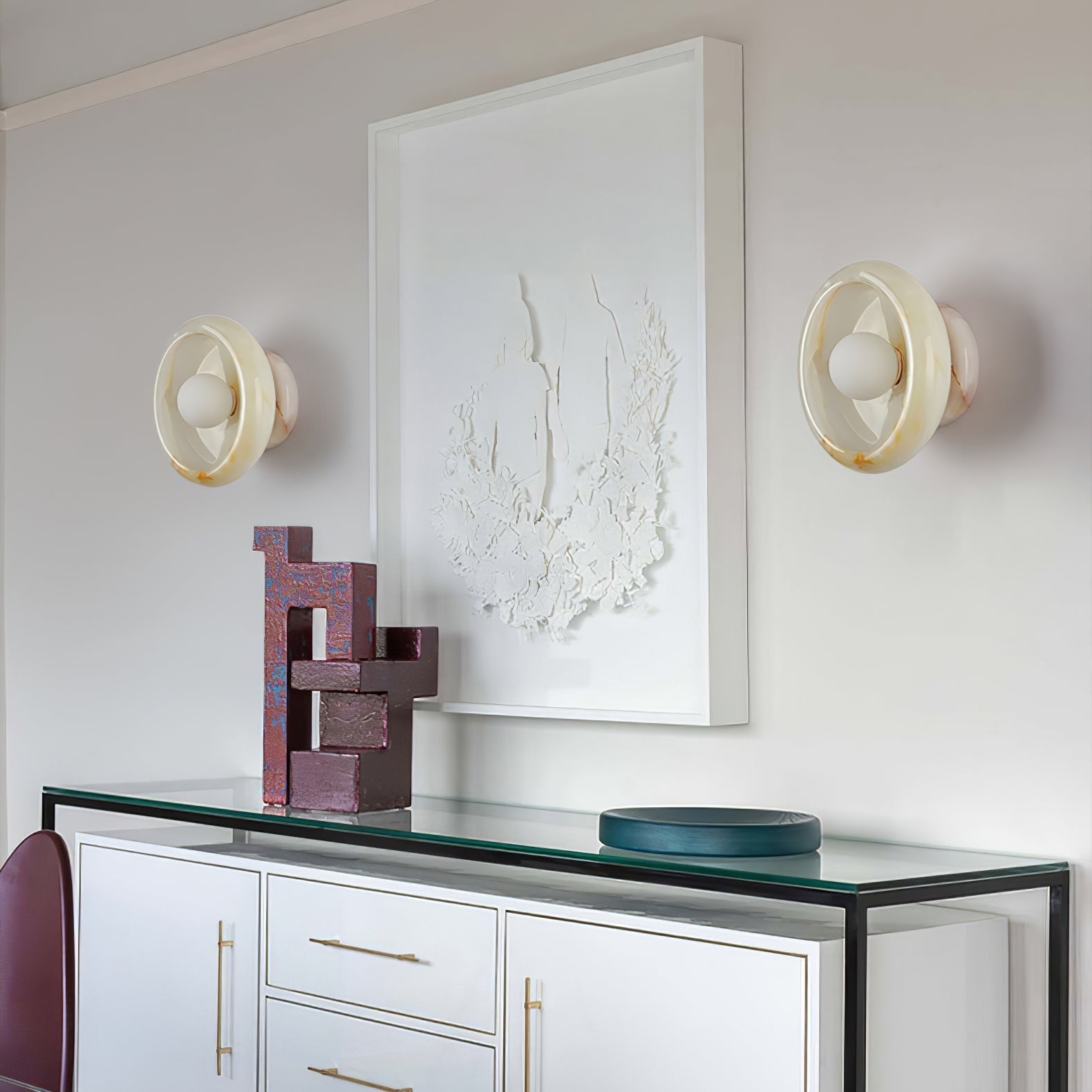 Eclipse Jade Wall Sconce 9.8