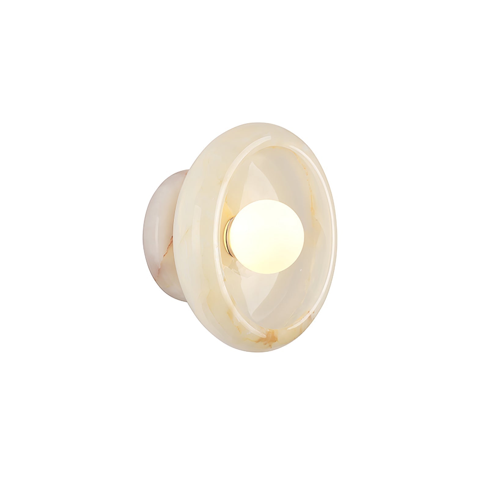 Eclipse Jade Wall Light, Hardwired Wall Sconce, detail 18