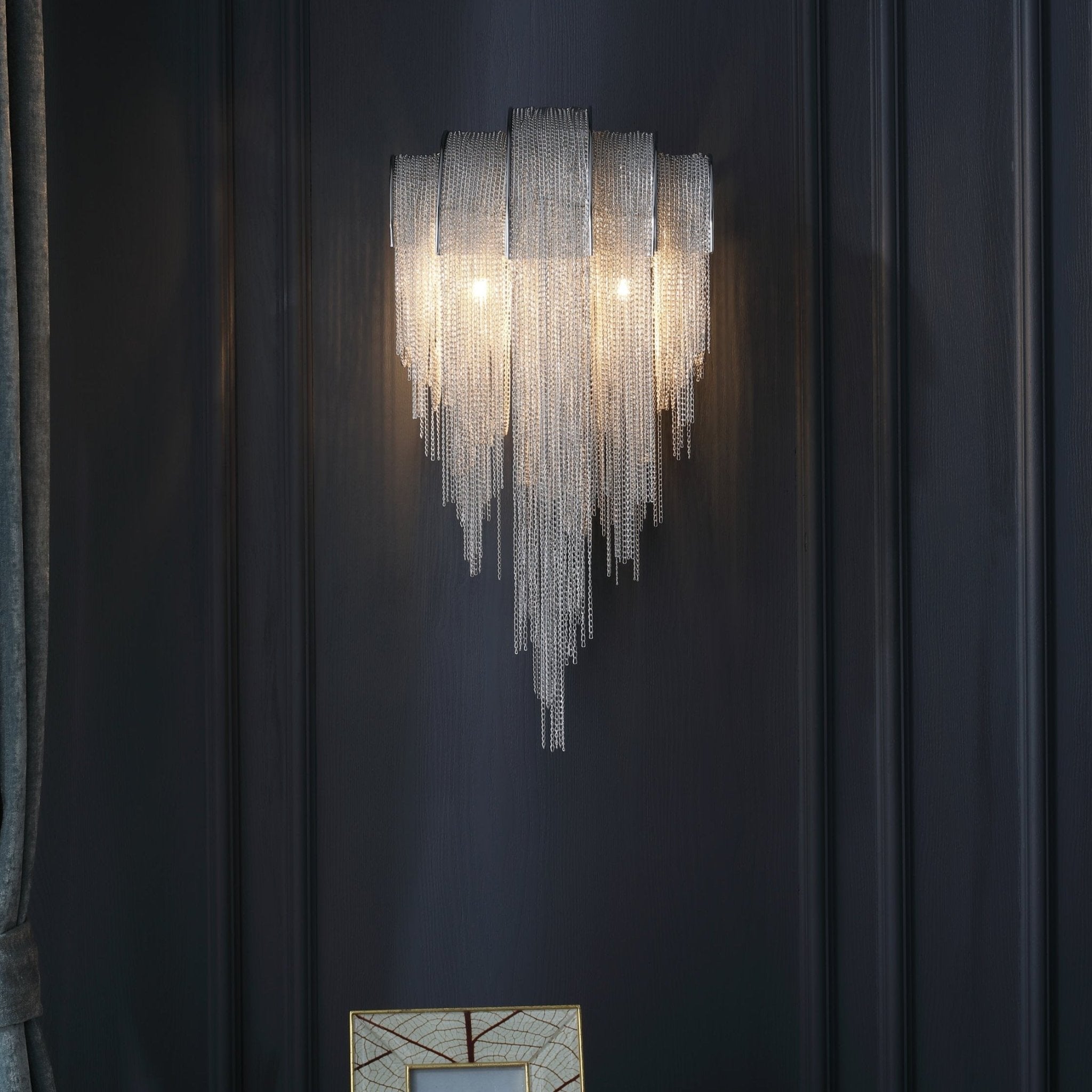 Chains Tassel Wall Sconce