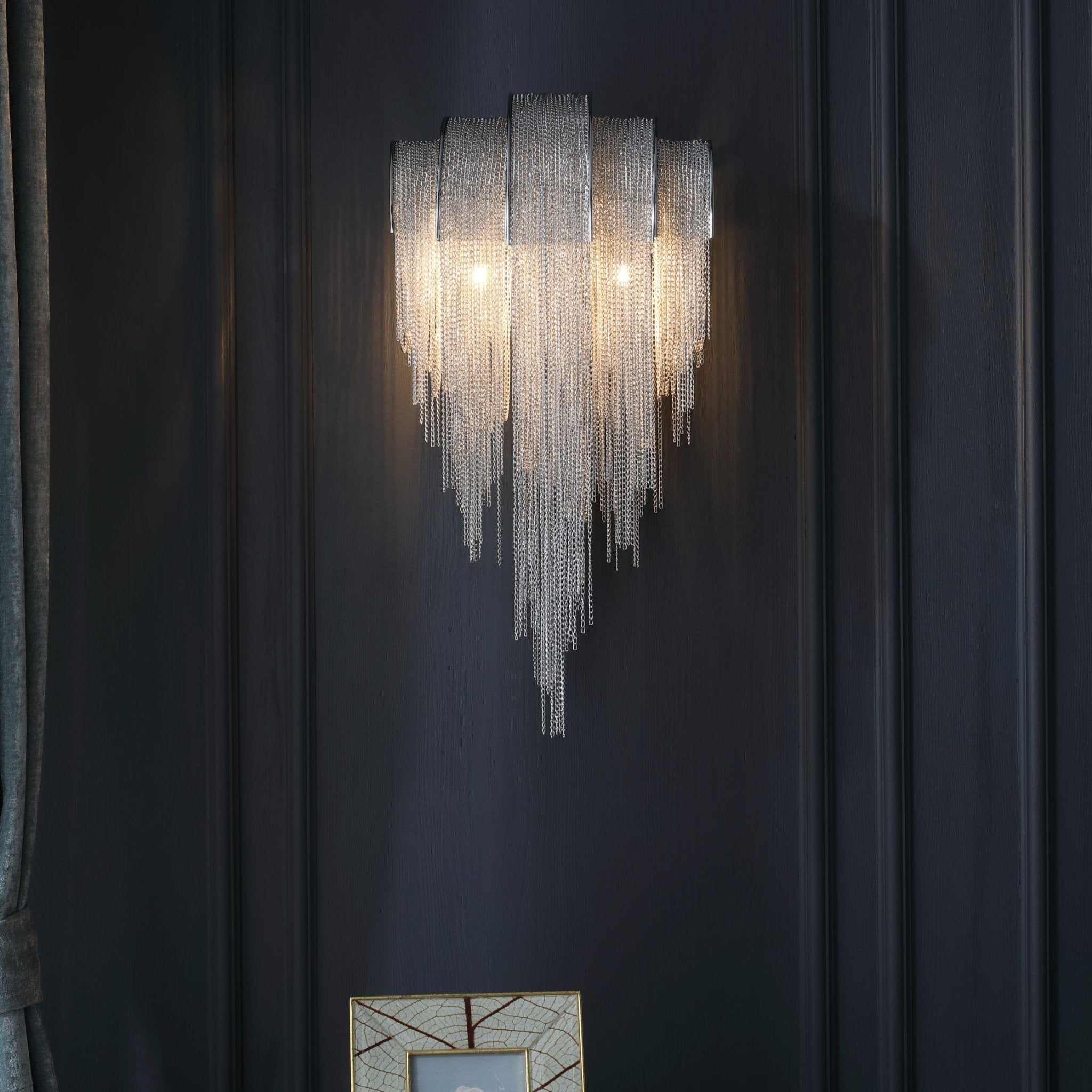 Chains Tassel Wall Sconce