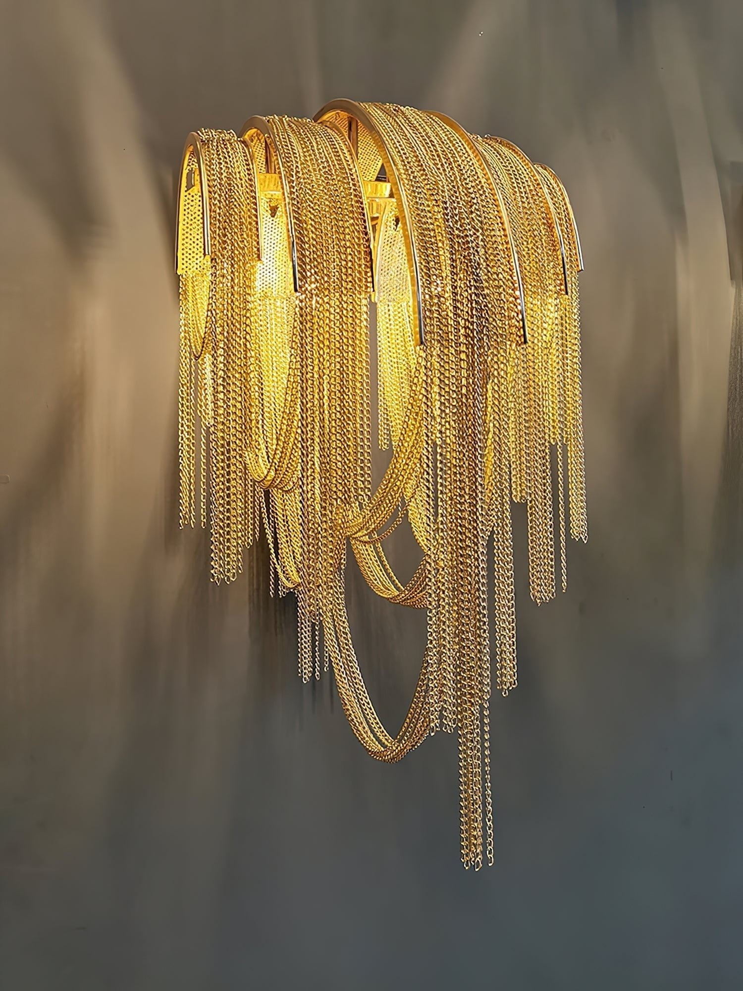 Chains Tassel Wall Sconce