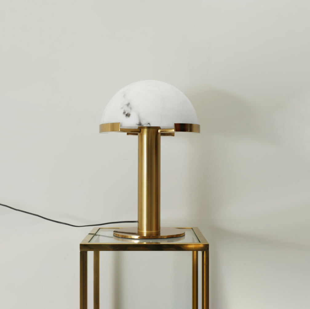 Elegance Alabaster Portable Lamp Table Lamp