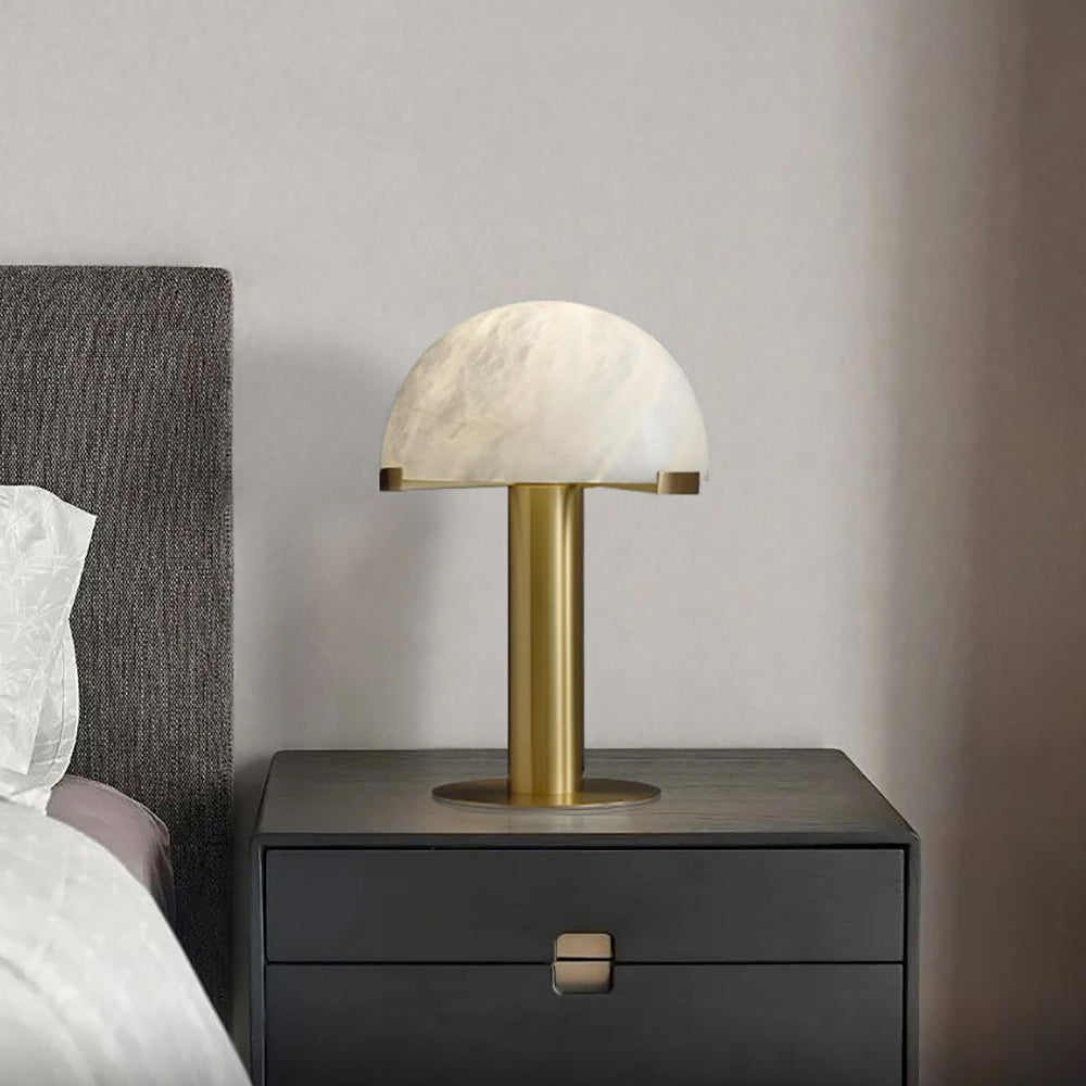 Elegance Alabaster Portable Lamp Table Lamp