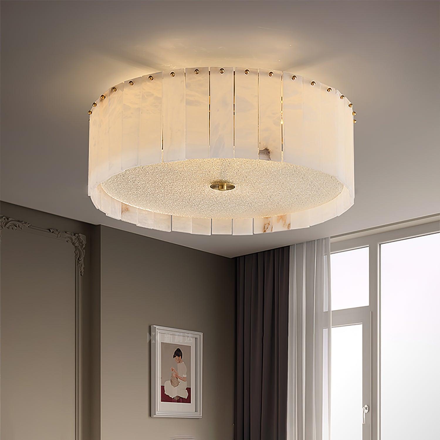 Elysian Alabaster Ceiling Light