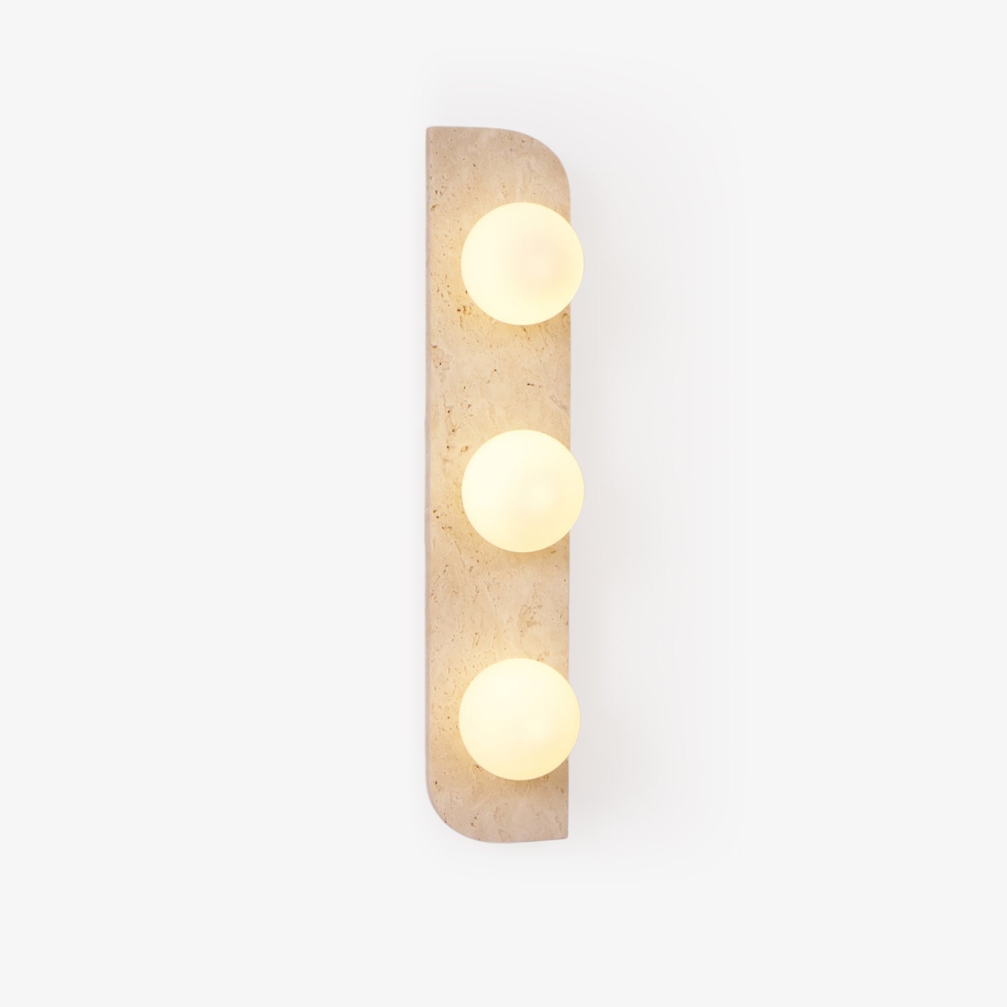 Elysian Travertine Plug-In Wall Light, Plug-In Wall Sconce, detail 42