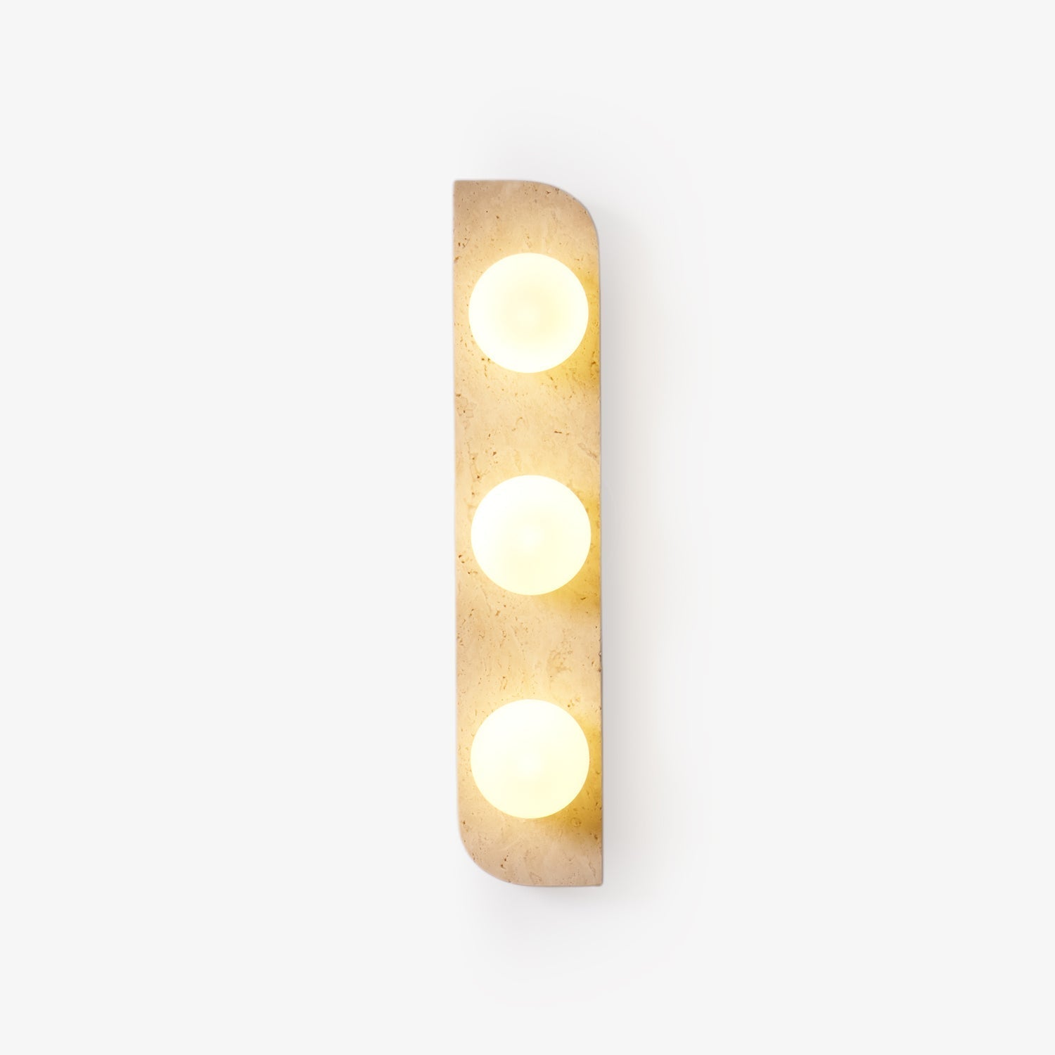 Elysian Travertine Plug-In Wall Light, Plug-In Wall Sconce, detail 57