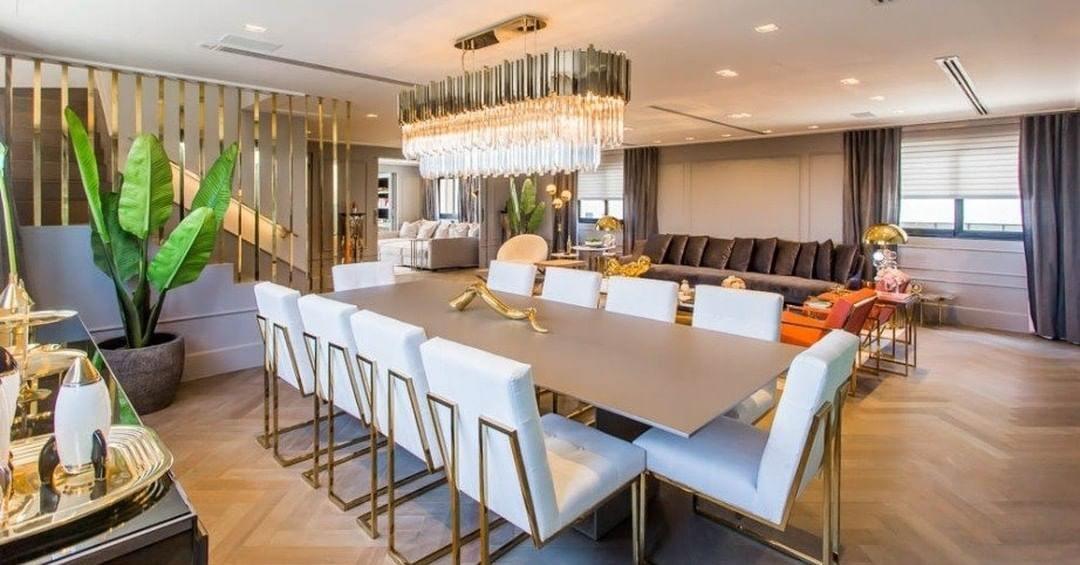 crystal chandelier shown as a main product image for dining rooms
