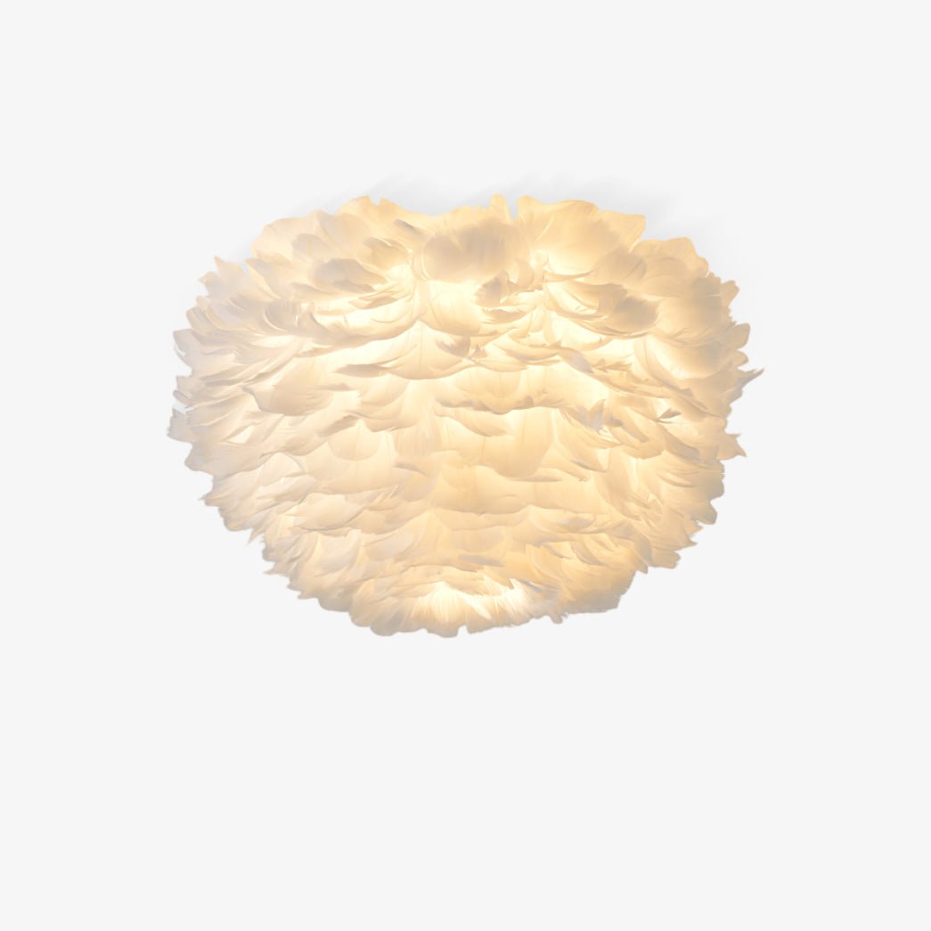 Feathered Ceiling Light