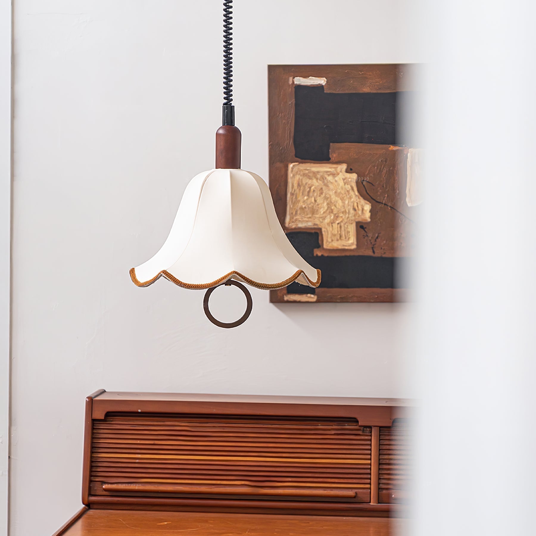 Eryn Fabric Pendant Light detail view 21