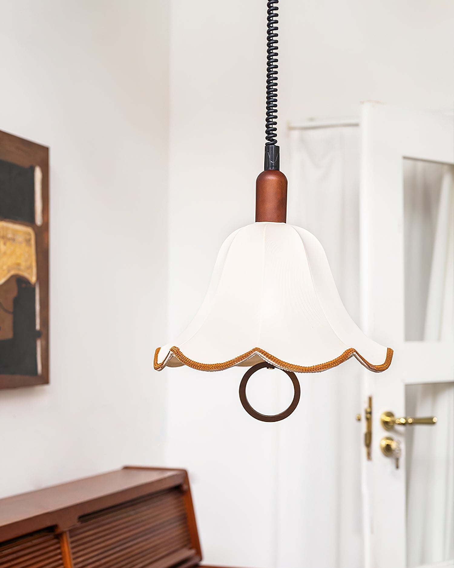 Eryn Fabric Pendant Light detail view 28