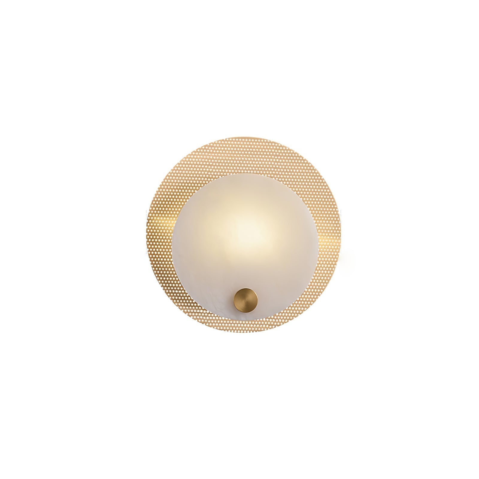 Evelyn Alabaster Wall-mounted Lamp Wall Light, Hardwired Wall Sconce, detail 8