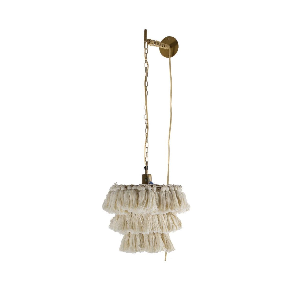 Fela Tassel Wall Sconce
