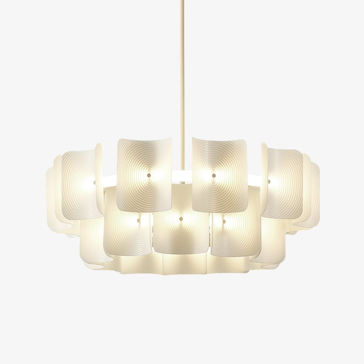 metal chandelier shown as a main product image for foyers