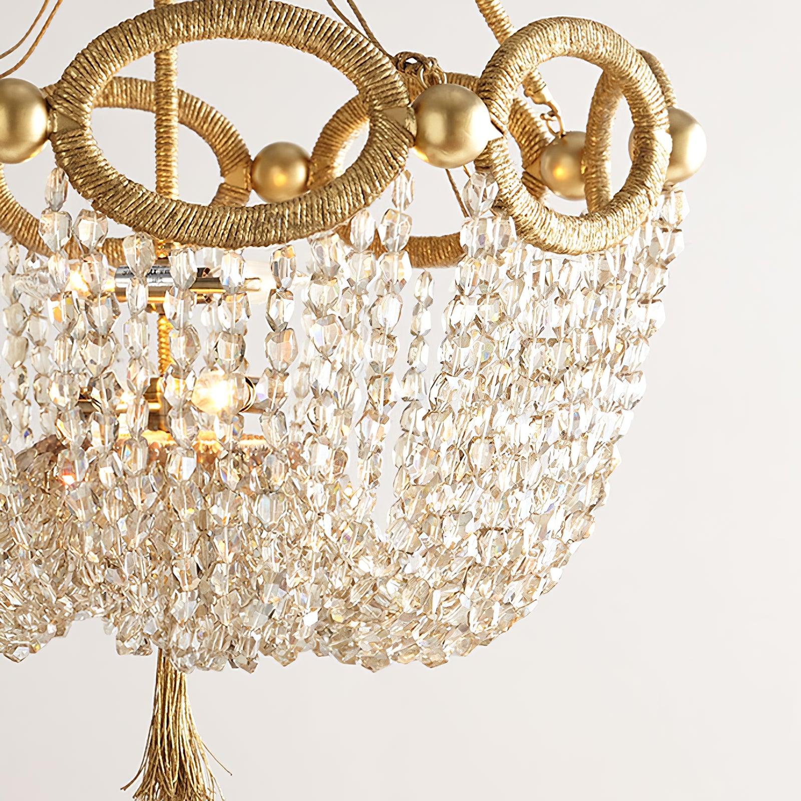 Fiona Beaded Chandelier 20.5