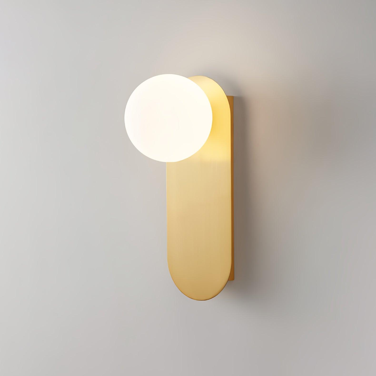 Flat Base Globe Bracket Light Wall Light, Hardwired Wall Sconce, detail 11