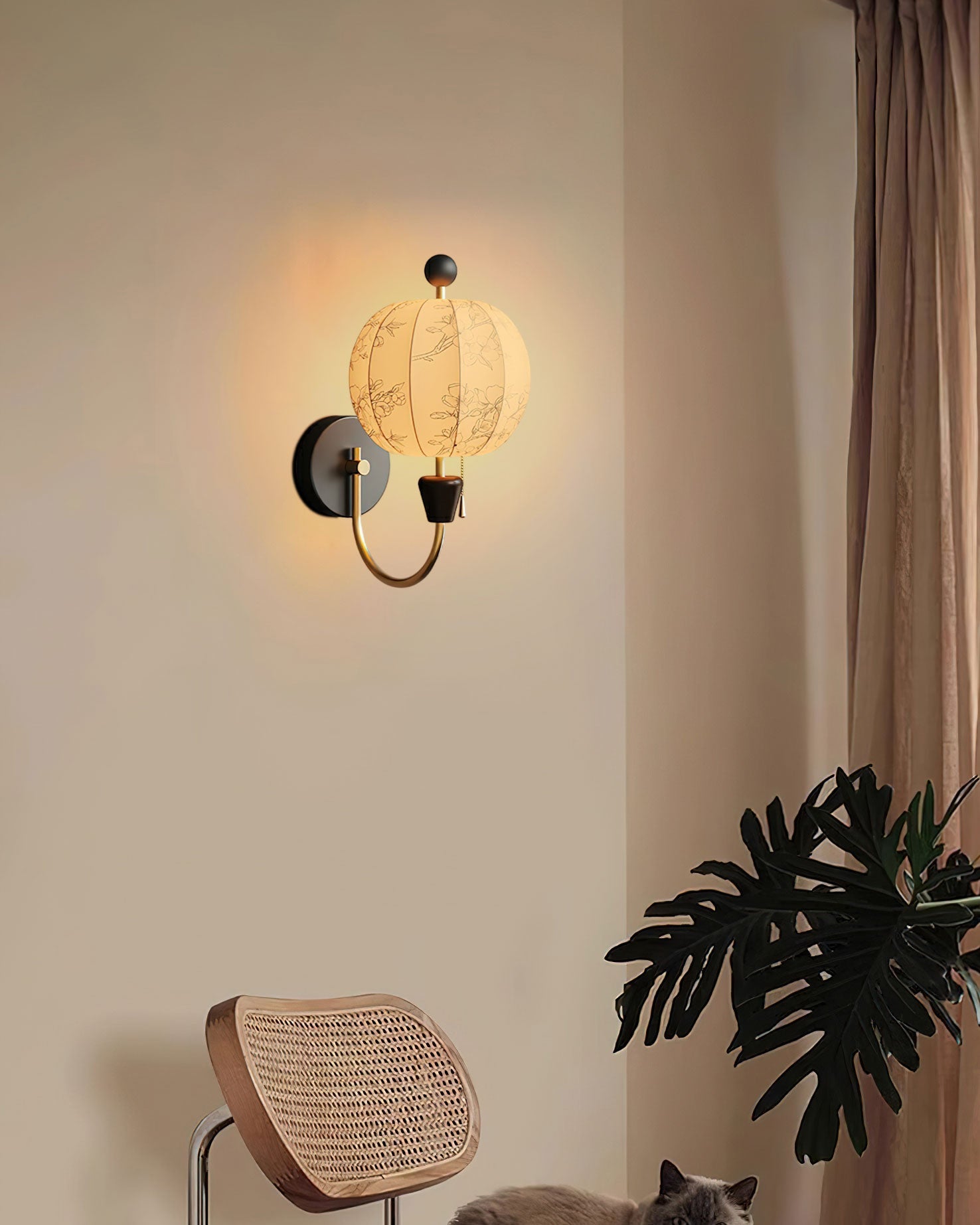 Flower Ball Wall Lamp 8.7
