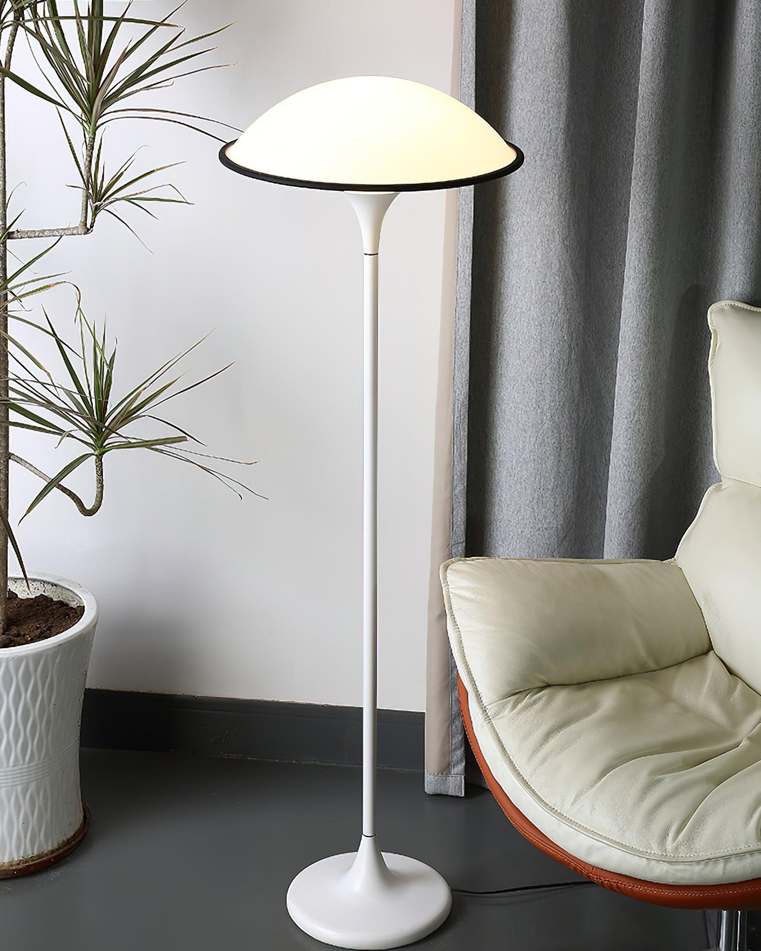 Foggy Saucer Floor Light 15.7", Floor Lamp, detail 5